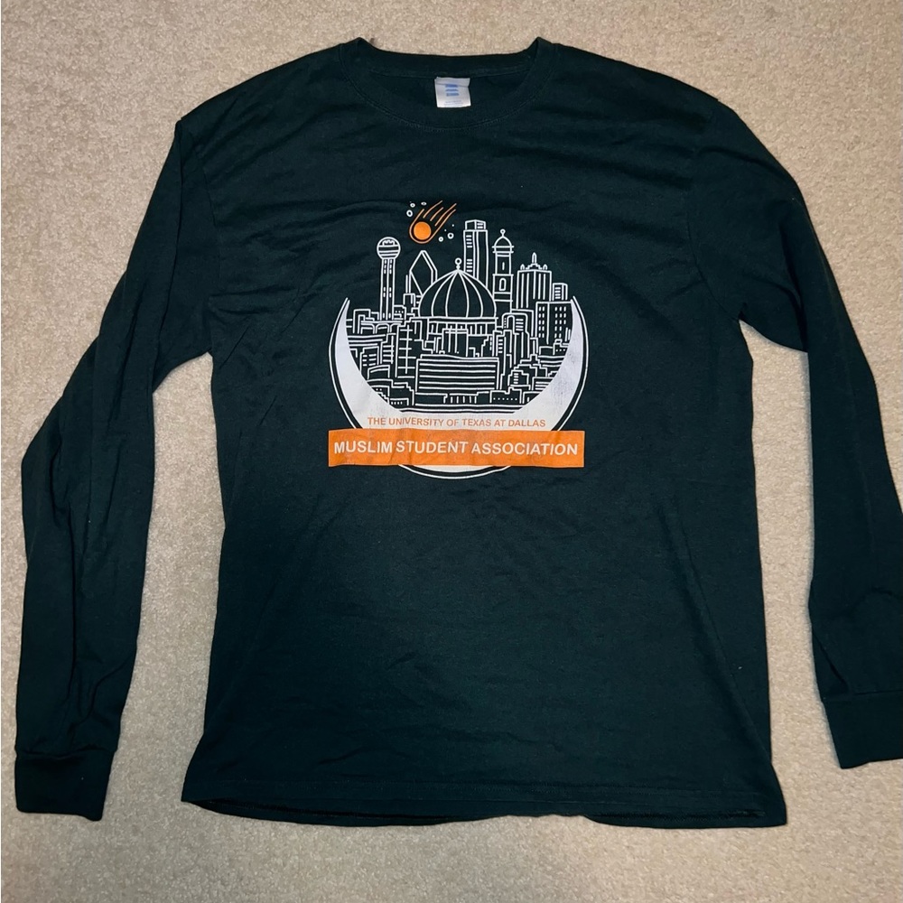 University of Texas at Dallas Muslim Student Association Shirt